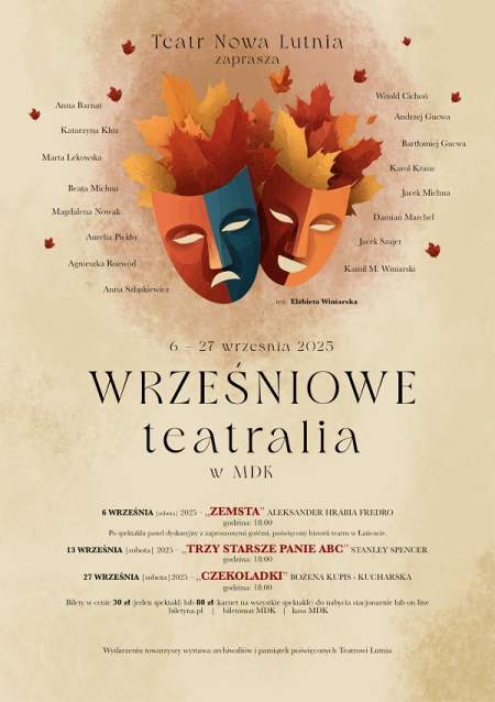 Wrześniowe Teatralia: Zemsta
