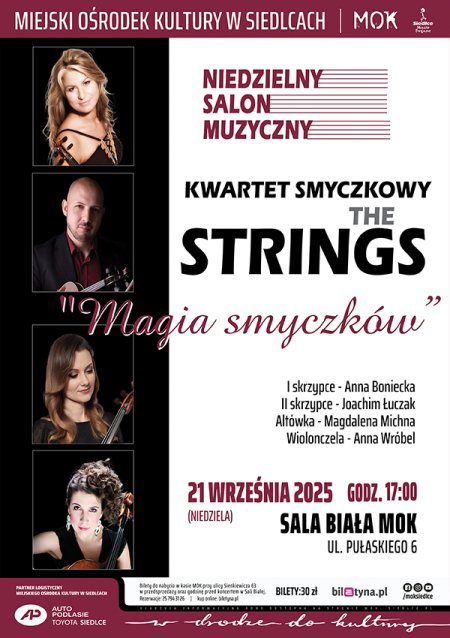Niedzielny Salon Muzyczny - kwartet smyczkowy The Strings