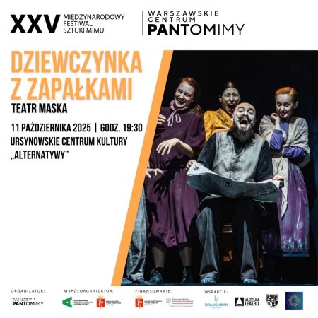 „Dziewczynka z zapałkami” | Teatr Maska | Polska | reżyseria: Bartłomiej Ostapczuk