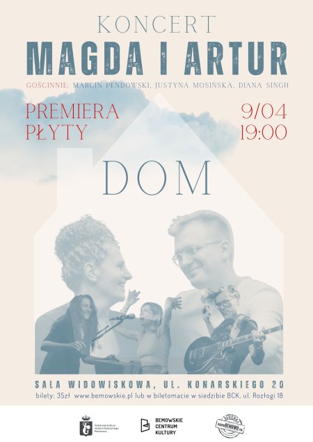 Koncert „Premiera płyty DOM” Magdy i Artura