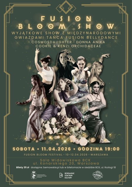 FUSION BLOOM SHOW - gala tańca fusion bellydance