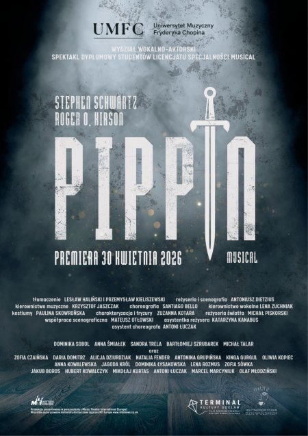 UMFC: Pippin - spektakl dyplomowy Wydziału Wokalno-Aktorskiego UMFC