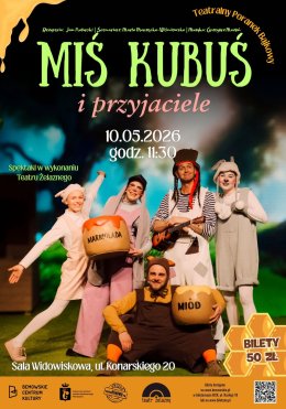 Teatralny Poranek Bajkowy "Miś Kubuś i Przyjaciele"
