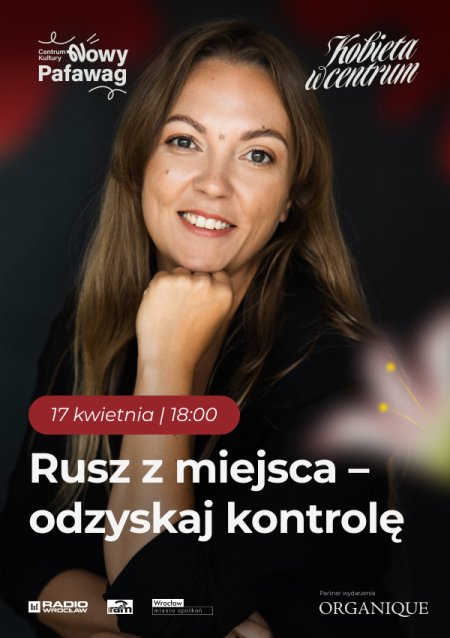 Kobieta w Centrum Rusz z miejsca – odzyskaj kontrolę