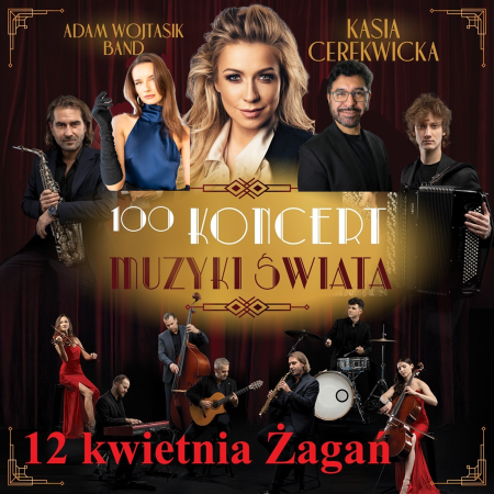 Koncert Muzyki Świata Adam Wojtasik Band & Kasia Cerekwicka