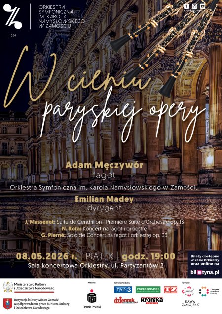 "W cieniu paryskiej opery" - Koncert symfoniczny - Adam Męczywór, Emilian Madey