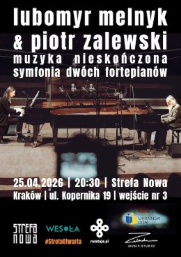 Lubomyr Melnyk & Piotr Zalewski | Muzyka Nieskończona. Symfonia dwóch fortepianów.