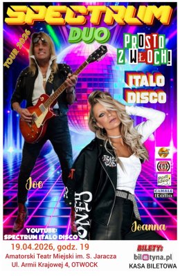 WIECZÓR Z MUZYKĄ WŁOSKĄ – ITALO DISCO