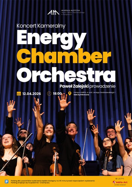 O nas - Portrety Muzyczne: Koncert Energy Chamber Orchestra i wernisaż obrazów Anny Pill