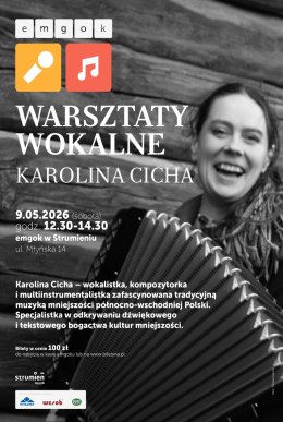 WARSZTATY WOKALNE KAROLINA CICHA Strumień