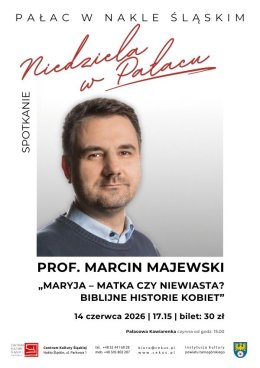Prof. Marcin Majewski spotkanie pt. "„Maryja – Matka czy Niewiasta? Biblijne historie kobiet”