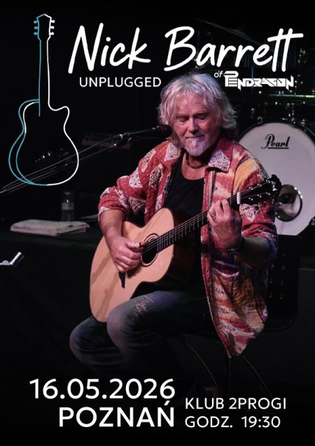 Nick Barrett (Pendragon) - unplugged