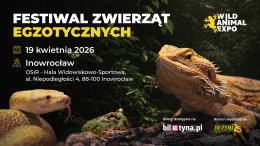 Wild Animal Expo - Festiwal Zwierząt Egzotycznych Inowrocław 19-04-2026