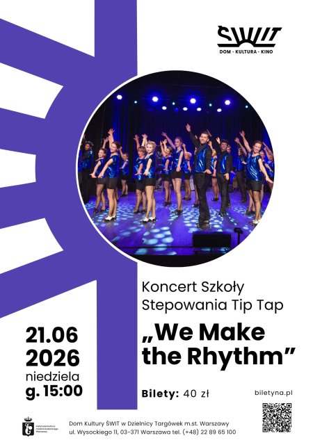 Koncert Szkoły Stepowania Tip Tap "We Make the Rhythm"