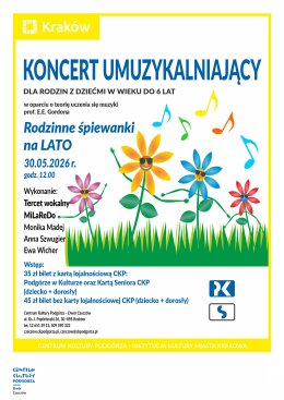 Koncert Gordonowski dla najmłodszych "Rodzinne śpiewanki na lato", Dwór Czeczów
