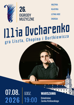 Illia Ovcharenko gra Liszta, Chopina i Bortkiewicza