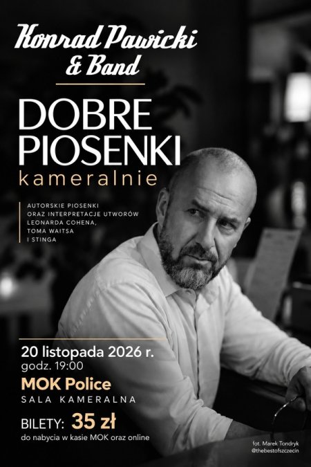 Dobre piosenki kameralnie - Konrad Pawicki & Band