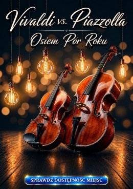 Vivaldi vs. Piazzolla: Osiem Pór Roku. Muzyczny spektakl w blasku lamp Edisona