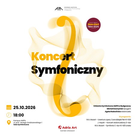 Koncert Symfoniczny Inaugurujący II edycję Festiwalu New Start New Stars