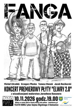 FANGA NUOVO. ELWRY 2.0 [wydarzenie gościnne: Premiera wydawnictwa. Koncert z wizualicjami]