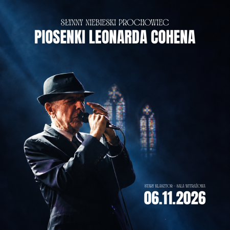 "Słynny Niebieski Prochowiec" - piosenki Leonarda Cohena 