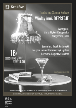 Wielcy inni. Depresje. Spektakl Teatralnej Sceny Solvay