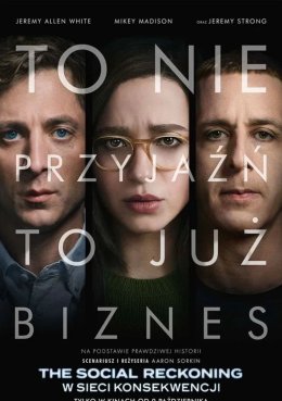 Wtorkowa Kinofaza | „The Social Reckoning: W sieci konsekwencji” | reżyseria: Aaron Sorkin | USA 2026