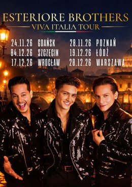 ESTERIORE BROTHERS - "Viva Italia” Tour 2026