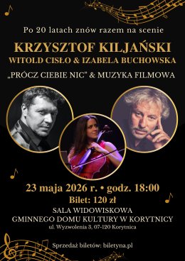 Krzysztof Kiljański & Witold Cisło & Izabela Buchowska  - „Prócz Ciebie nic” & muzyka filmowa
