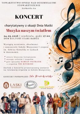 Muzyka naszym światłem - koncert z okazji Dnia Matki 