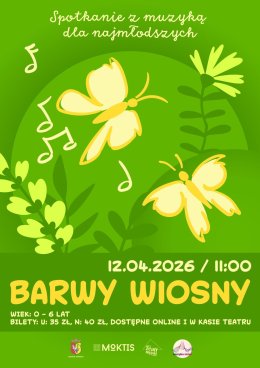 SPOTKANIE Z MUZYKĄ DLA NAJMŁODSZYCH "BARWY WIOSNY"