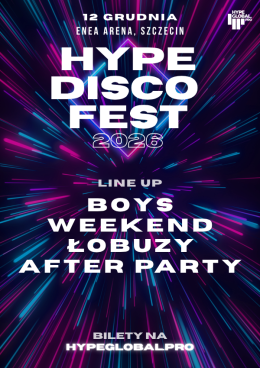 Festiwal Muzyki Disco Szczecin - Hype Disco Festiwal